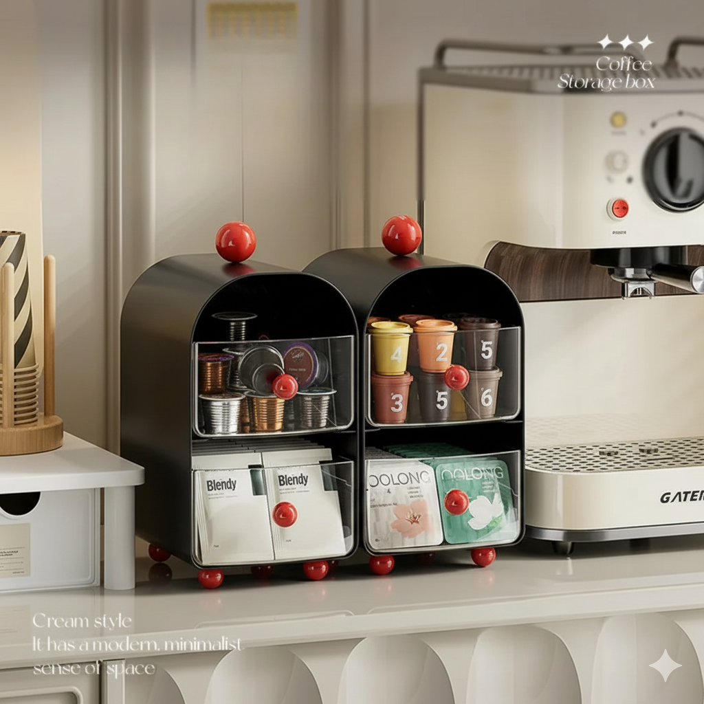 Coffee Pod Drawer for K Cup Storage Drawer Holder, Capacity Pods Organizer