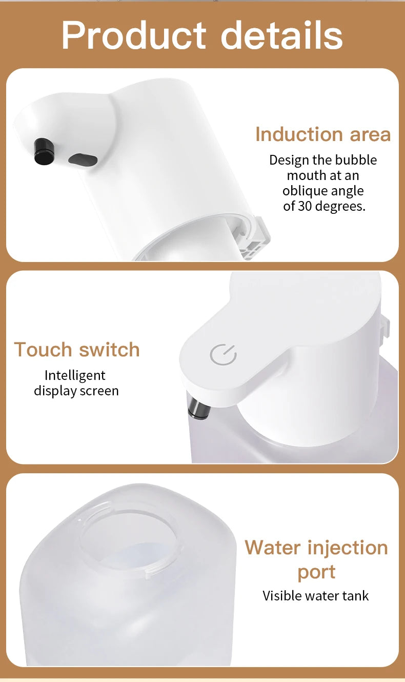 automatic soap dispenser Automatic Infrared Sensor Touchless Hand-Free Soap