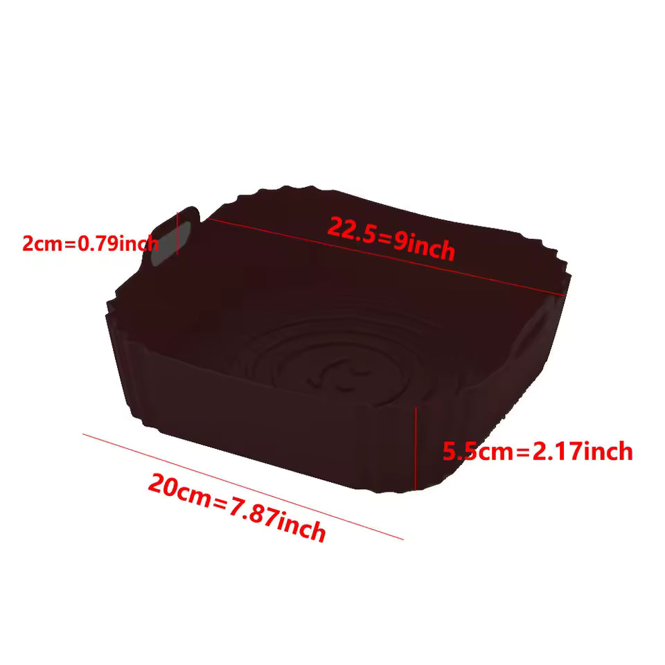 silicone air fryer liner Silicone Pot Basket Liners 6.3inch Round Non-stick