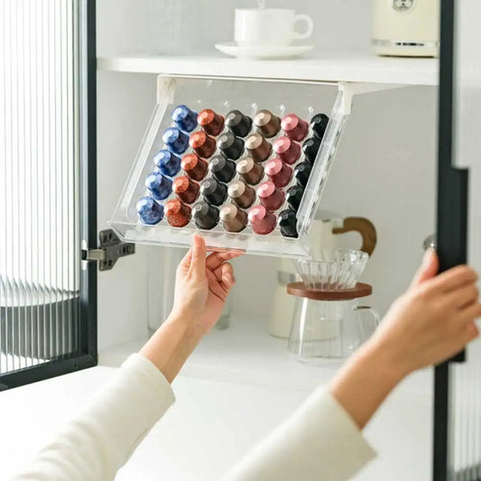 Coffee Pod Holder Compatible with Kcup Pods Coffee Holder Drawer Organizer Tray