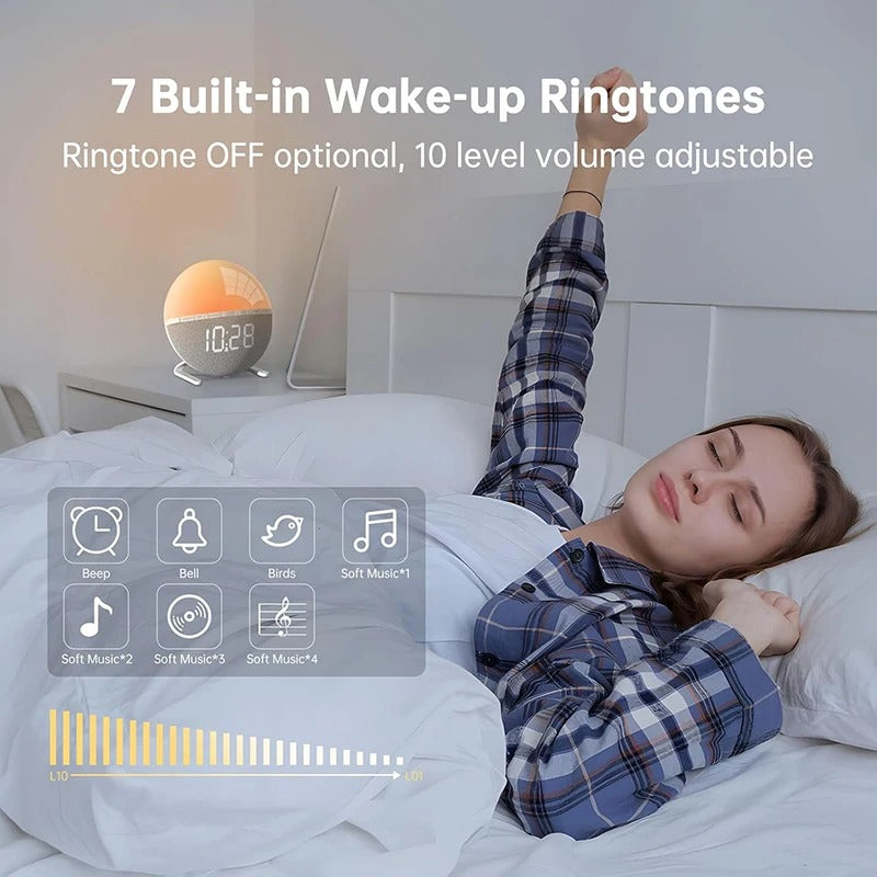 Sunrise Alarm Clock Wake Up Light