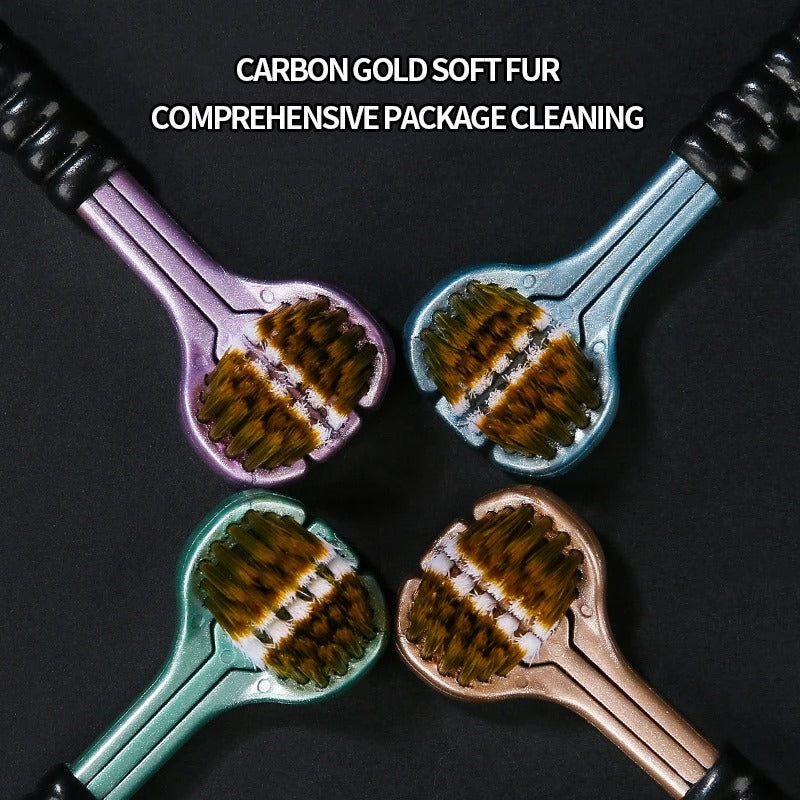 Three Sided Toothbrush 3 Sided Toothbrush For Adult Tri-Head Multi-Angle