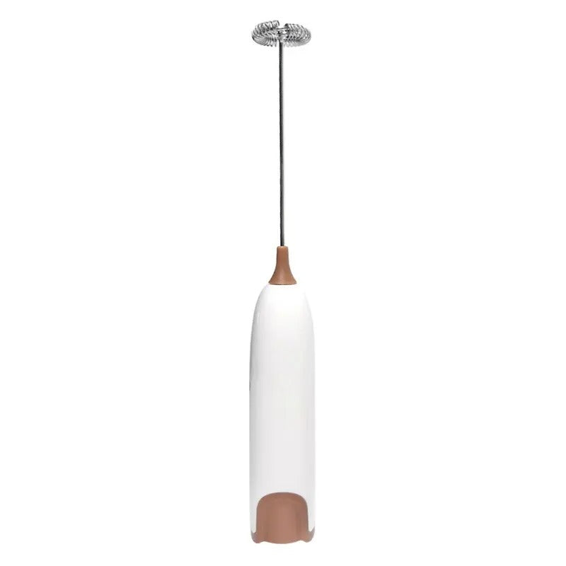 Electric Milk Frother Handheld Whisk Mixer Stirrer Coffee Egg USB Rechargeable