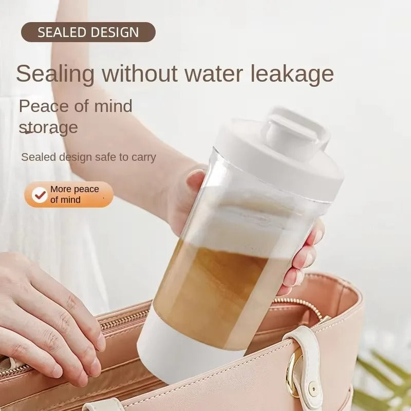 450ML Electric Protein Mixer Shaker Bottle Vortex Cup Blender Drink Portable US