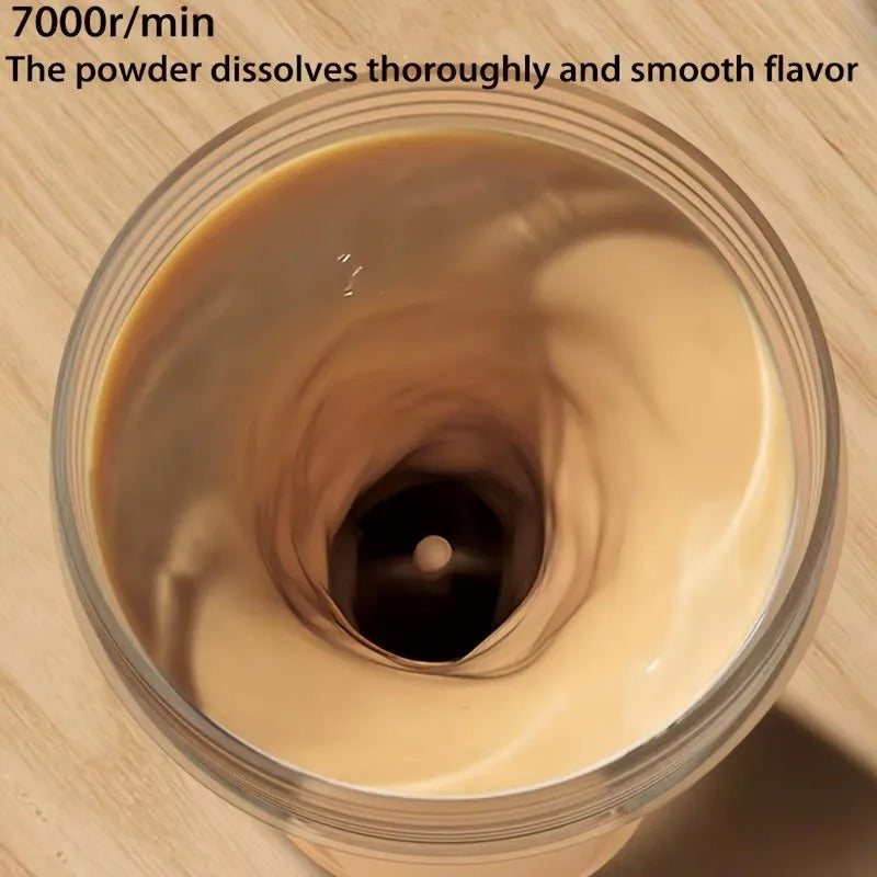 450ML Electric Protein Mixer Shaker Bottle Vortex Cup Blender Drink Portable US
