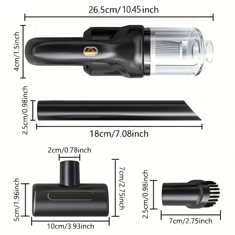 Cordless Hand Held Vacuum Cleaner Mini Portable Car Auto Home Wireless