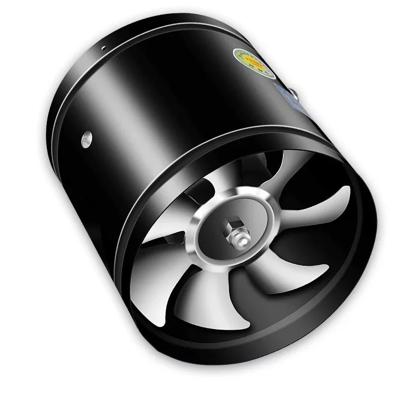 Exhaust Fan Portable Kitchen Ventilation Fan Wall Mount with Backdraft Damper