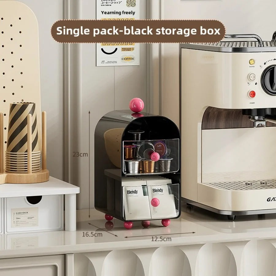 Coffee Pod Drawer for K Cup Storage Drawer Holder, Capacity Pods Organizer