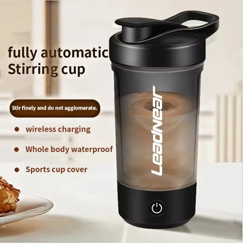 450ML Electric Protein Mixer Shaker Bottle Vortex Cup Blender Drink Portable US