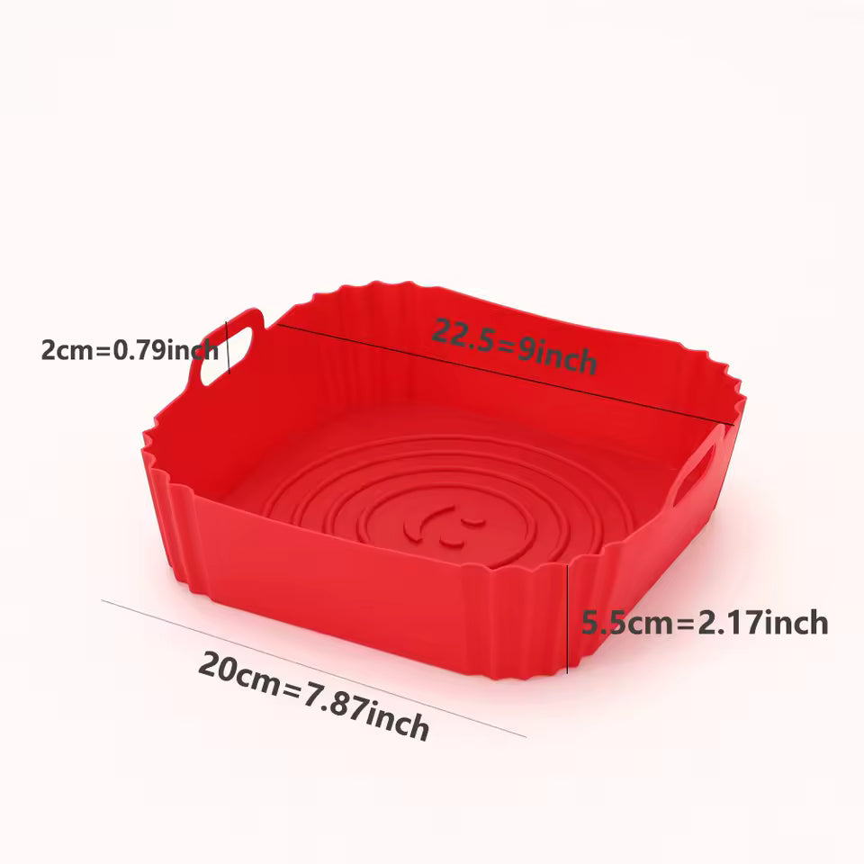 silicone air fryer liner Silicone Pot Basket Liners 6.3inch Round Non-stick