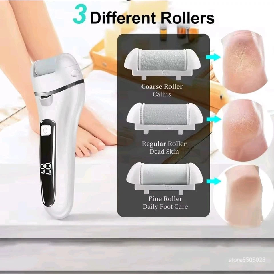 Pro Electric Foot Grinder File Callus Remover Dead Skin Power Pedicure Tool