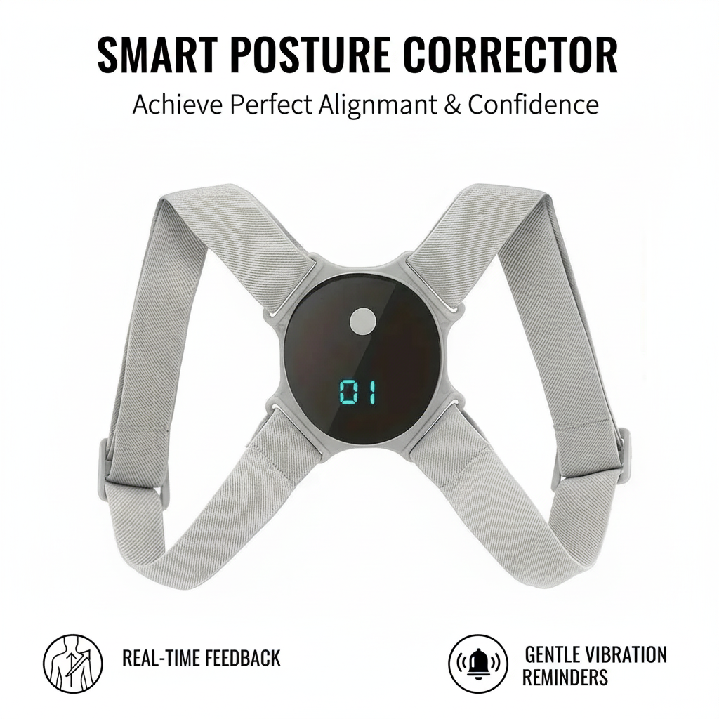Back Posture Corrector Belt Adjustable Back Brace Straightener For Men Women