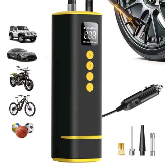 150 PSI portable Air Compressor Tire Inflator Fits Car Moto Bike Tires Air Pump