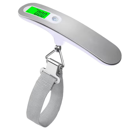 Digital Luggage Scale 110lb/50kg | Portable Electronic Hanging Scale for Travel
