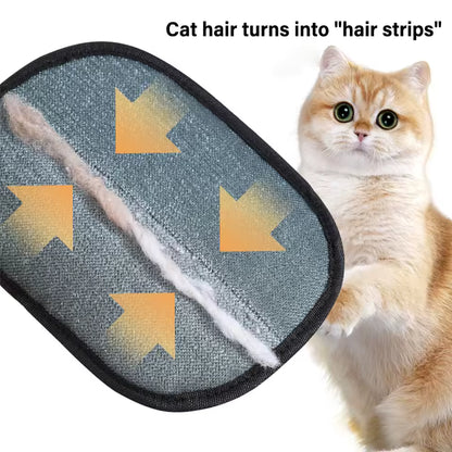 Pet Hair Remover, Static Pet Hair Removal Gloves Reusable Cat Dog Hair Remover