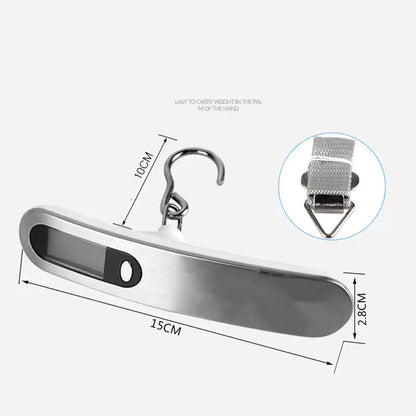 Digital Luggage Scale 110lb/50kg | Portable Electronic Hanging Scale for Travel
