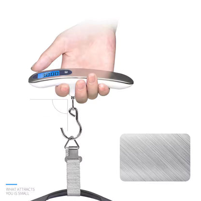 Digital Luggage Scale 110lb/50kg | Portable Electronic Hanging Scale for Travel