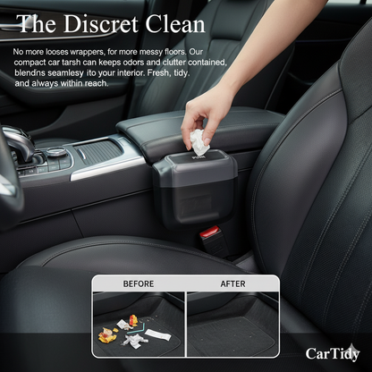 Portable Car Trash Can Garbage Bin Bag Organizer for Vehicles Waterproof