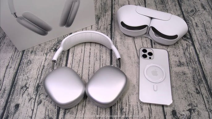 Airpods Max  OEM White/ Silver