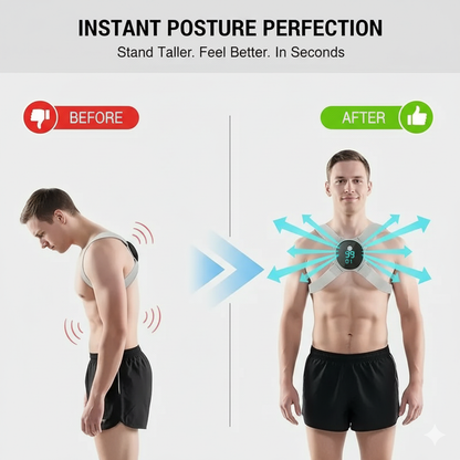 Back Posture Corrector Belt Adjustable Back Brace Straightener For Men Women