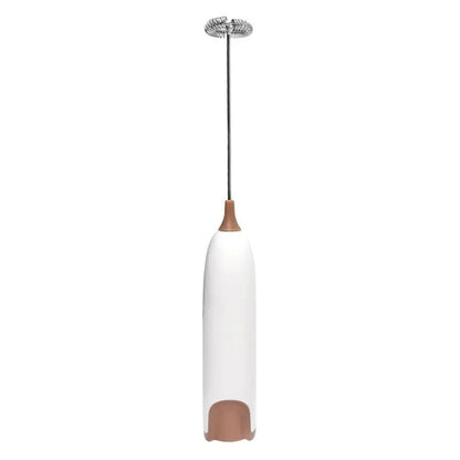 Electric Milk Frother Handheld Whisk Mixer Stirrer Coffee Egg USB Rechargeable