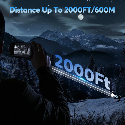 Share Night Vision Goggles Infrared Digital Binoculars For lotal Darkness Sunreillance
