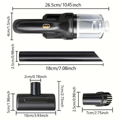 Cordless Hand Held Vacuum Cleaner Mini Portable Car Auto Home Wireless