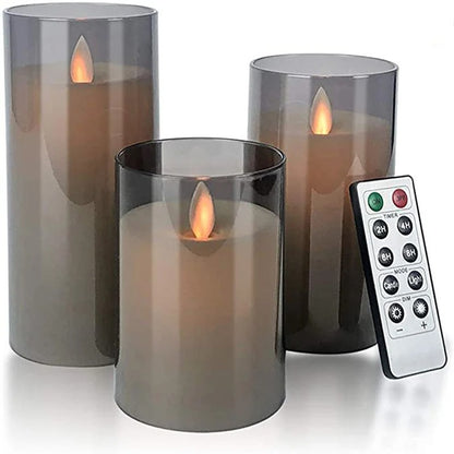 LED Candle Light 3 In 1 Flameless Candles with Remote Battery Operated halloween