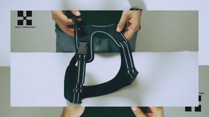 No-Pull Saddle Dog Harness with Reflective Straps