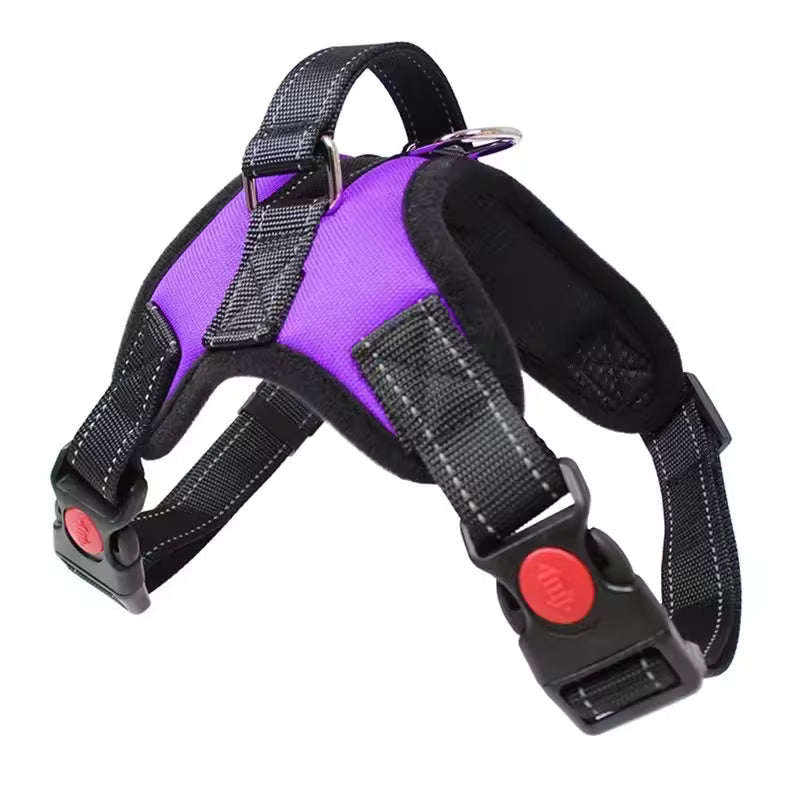 No-Pull Saddle Dog Harness with Reflective Straps