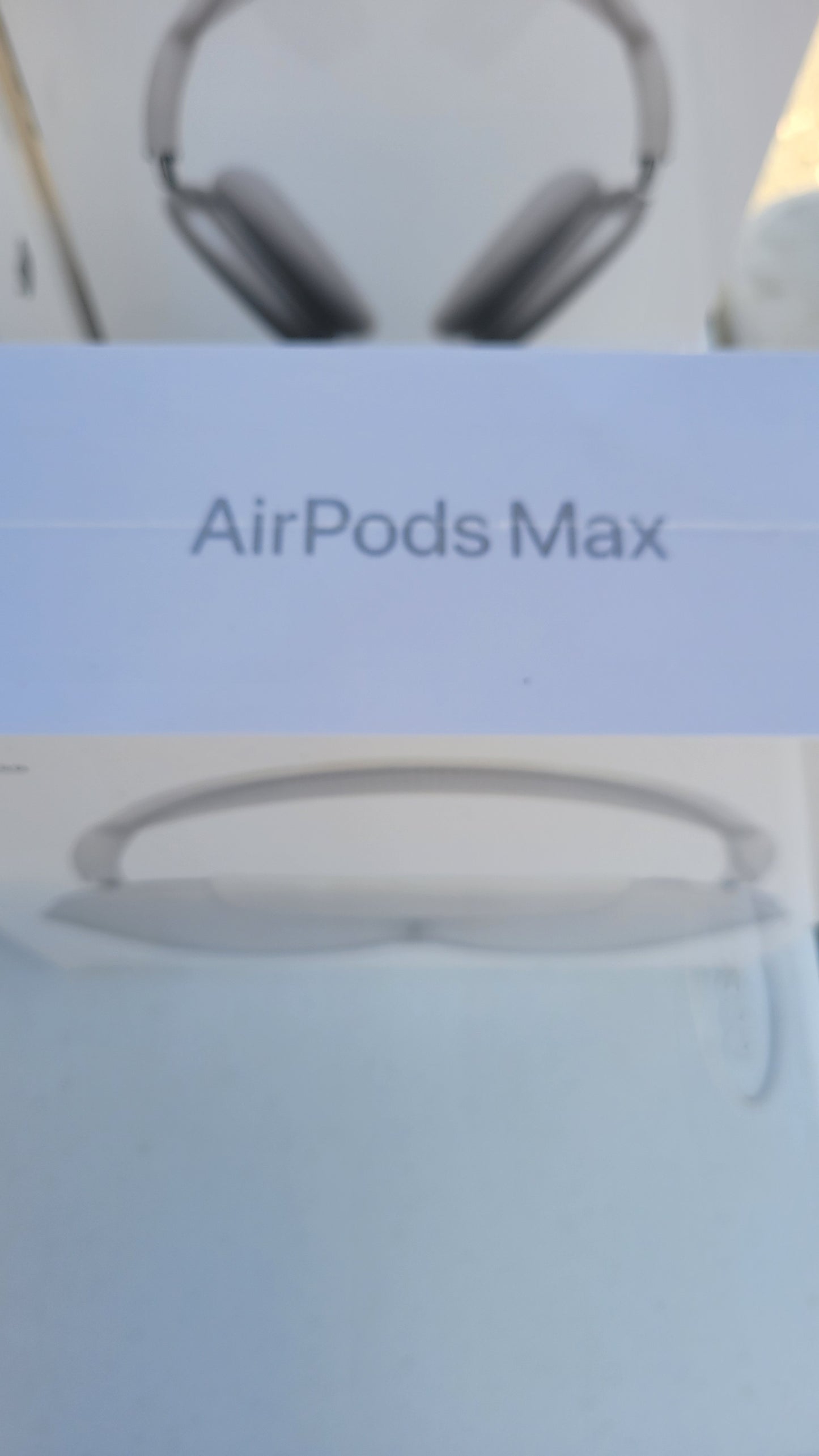 Airpods Max  OEM White/ Silver