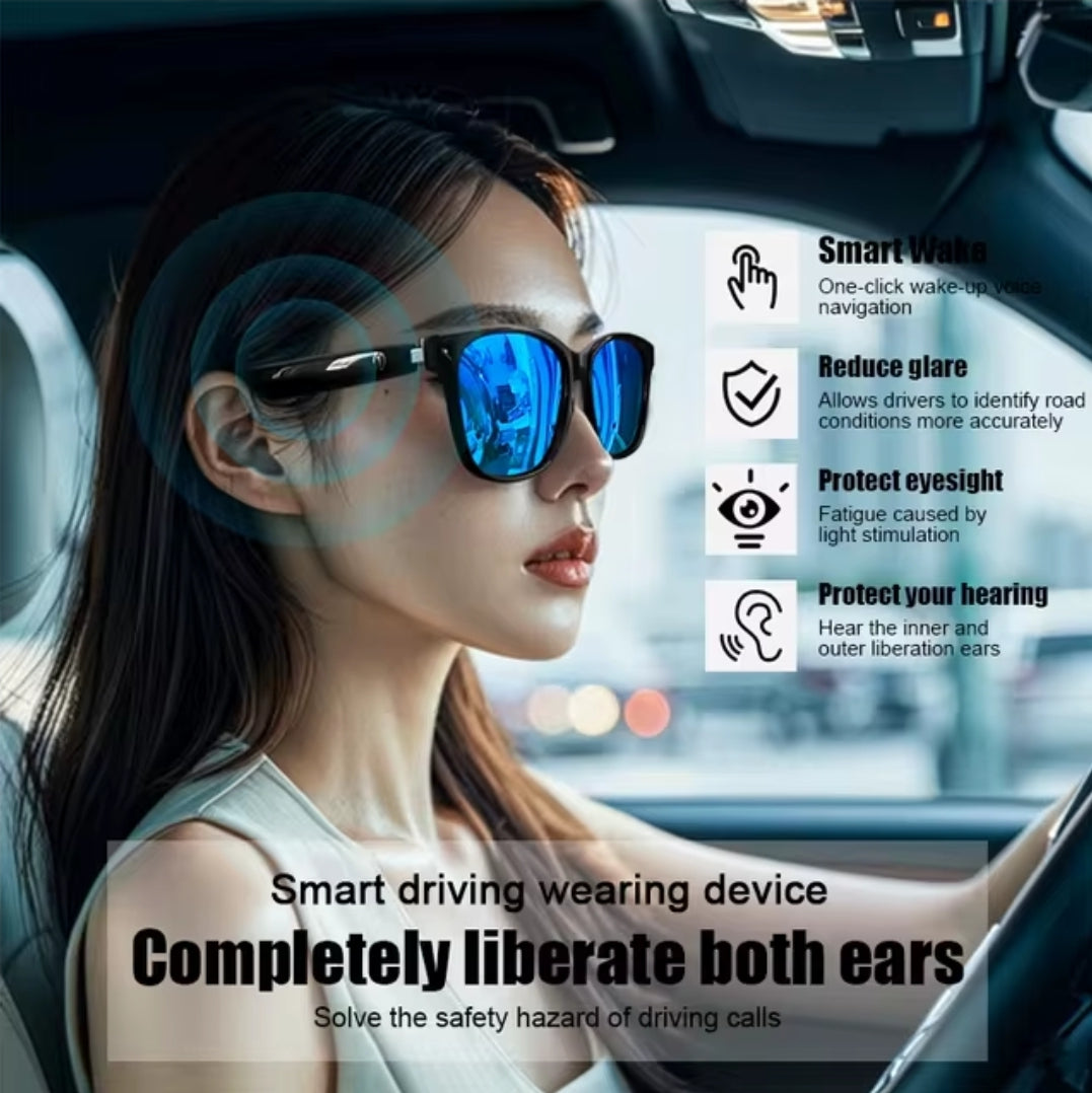 GS Smart Glasses Black / Lentes Inteligentes Negro